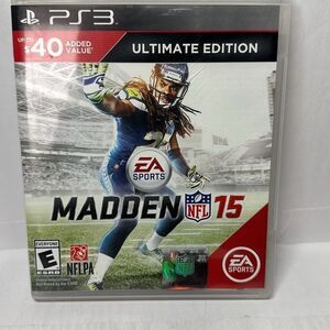 Madden‎ NFL 15 -- Ultimate Edition Sony PlayStation 3 2014